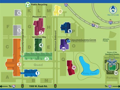 heartland community college map